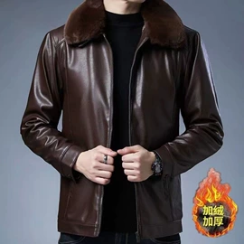 男式PU皮衣;男式夹克;男式棉服
