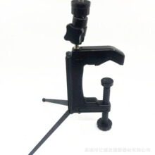 钳式三脚架直播自拍支架微距小云台支架手机单反相机三脚架