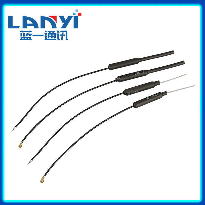 2.4g内置3DB增益wifi铜管天线 RG178镀锡焊接式铜管天线