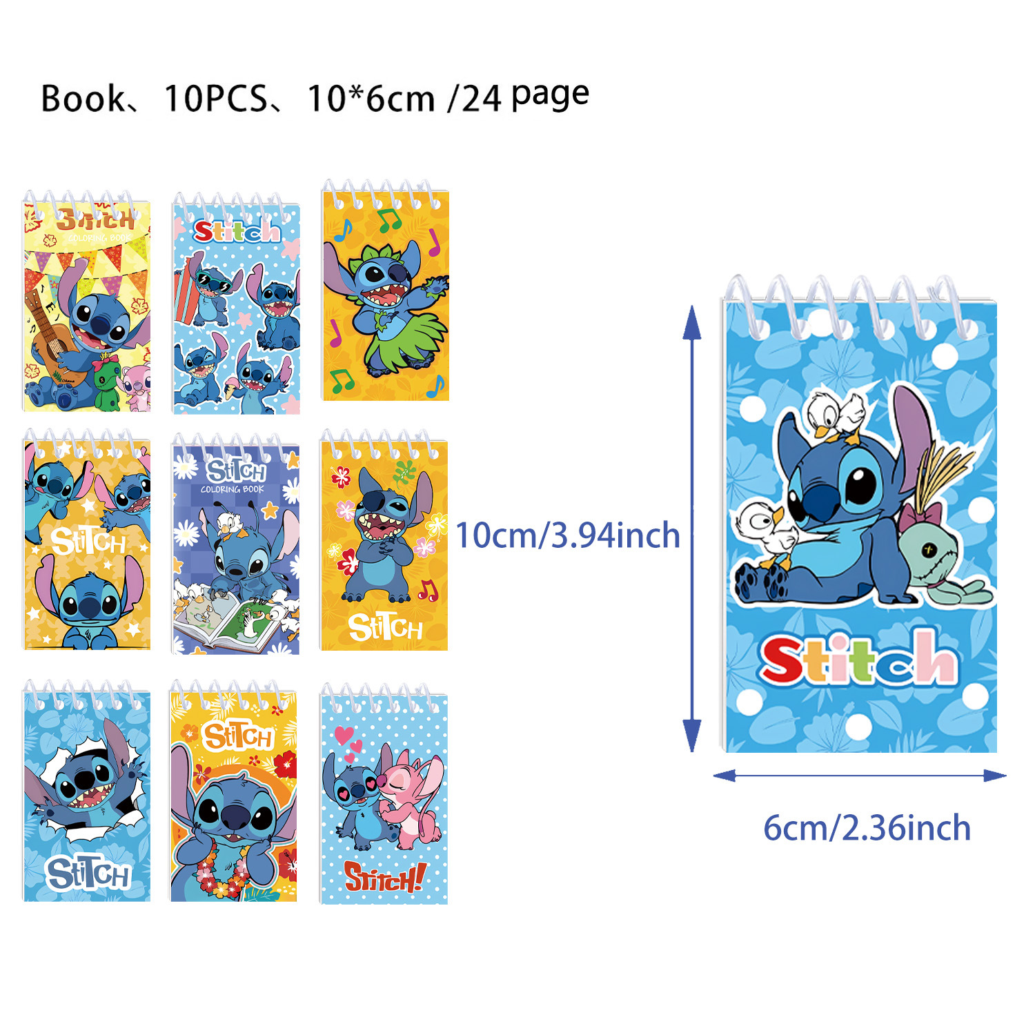 Semanas Sanrio cuaderno de mano de dibujos animados de alto valor de cara cuaderno de bobina cuaderno decoración de fiesta acompañante cuaderno de notas