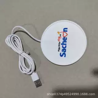 猫头鹰保温杯垫USB大功率恒温加热卡通电热暖奶器橡胶垫隔热垫