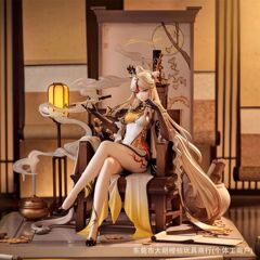 原神シリーズ デラックスエディション ネイビーグローブ-月を覆う天権Ver.1/7 中国風二次元美少女フィギュアモデル