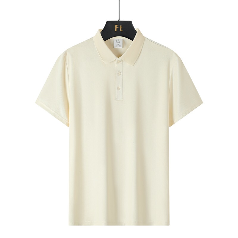 8903 Asia-Europe Size Cross-Border Polo Shirt 180g Short-Sleeved Top Polo Shirt (Bulk, No Packaging Bag)