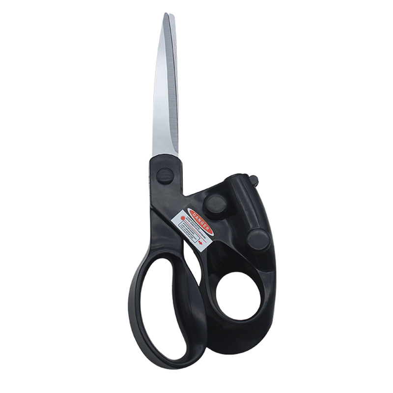 Tijeras láser para el hogar Tijeras infrarrojas de acero inoxidable Tijeras de oficina multifuncionales Fábrica de tijeras de sastrería al por mayor