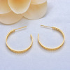 Earrings, universal silver needle, silver 925 sample, European style