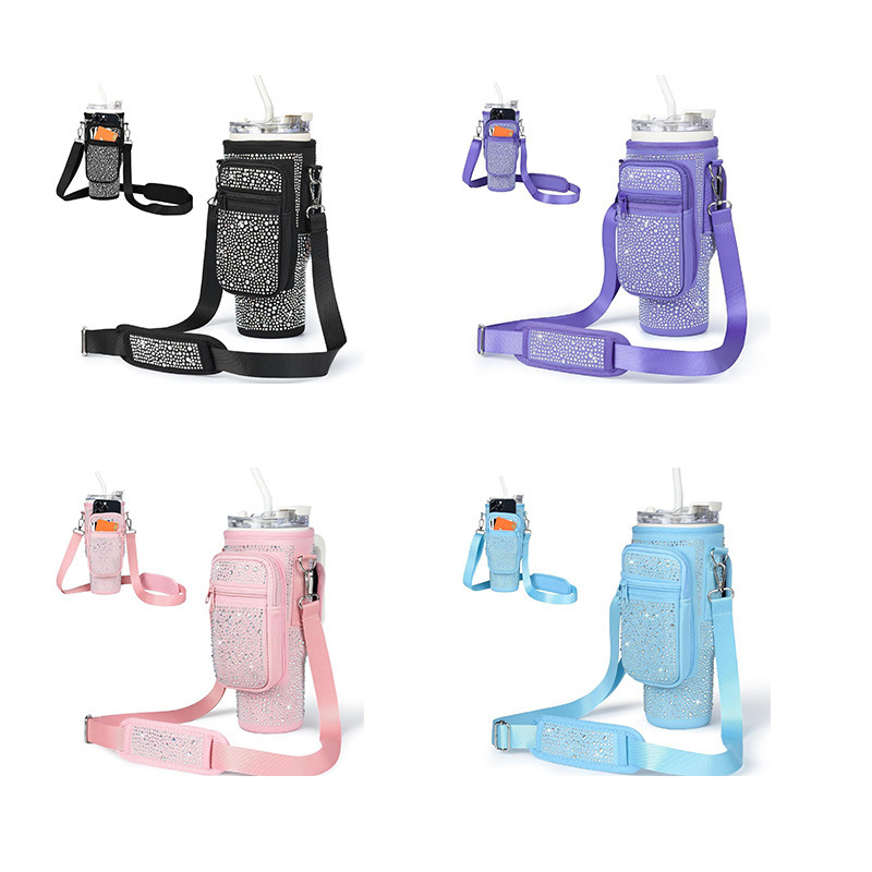 Stanley 40 oz (Approximately 1134.0 ml) Cup with Handle Neoprene Water Bottle Holder Bag, Cross-Border Hot Sale