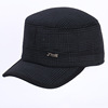 Men's keep warm cotton demi-season hat, for middle age