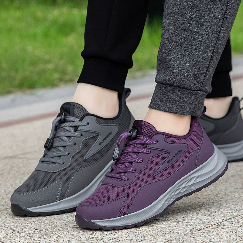 Yuji Footwear: Non-slip Walking Shoes for Moms, Comfortable Sports Shoes for Middle-Age, Soft Sole