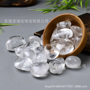 ��Ȼ��ˮ���Lʯ���^ʯ����ʯclear quartz ˮ�����w����ĥ�U��ʯ