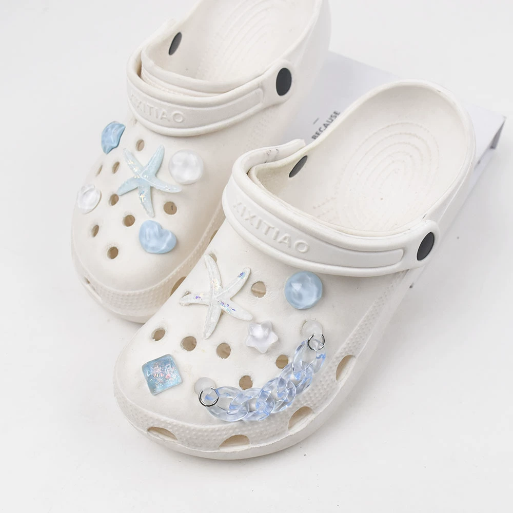 Transparent accessory, removable decorations, footwear buckle, DIY