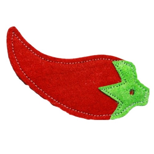 Red chili loofah pet supplies tooth grinding teeth cleaning breath freshening loofah for hamsters chinchillas rabbits pet toys