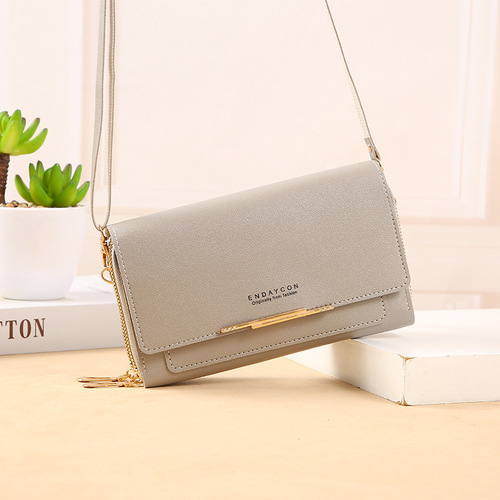 New Crossbody Phone Bag with Multifunctional Zipper, Women's Fashion Trend Single Shoulder Crossbody Bag, Korean Style Women's Wallet