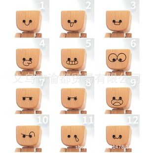 Charming Little Wooden Figure That Sways���u�[��Сľ����ż