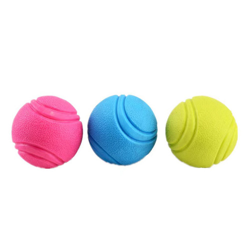 Pet supplies dog TPR toys chewing molar solid ball chewing glue cat toys chew resistant toys manufacturer wholesale