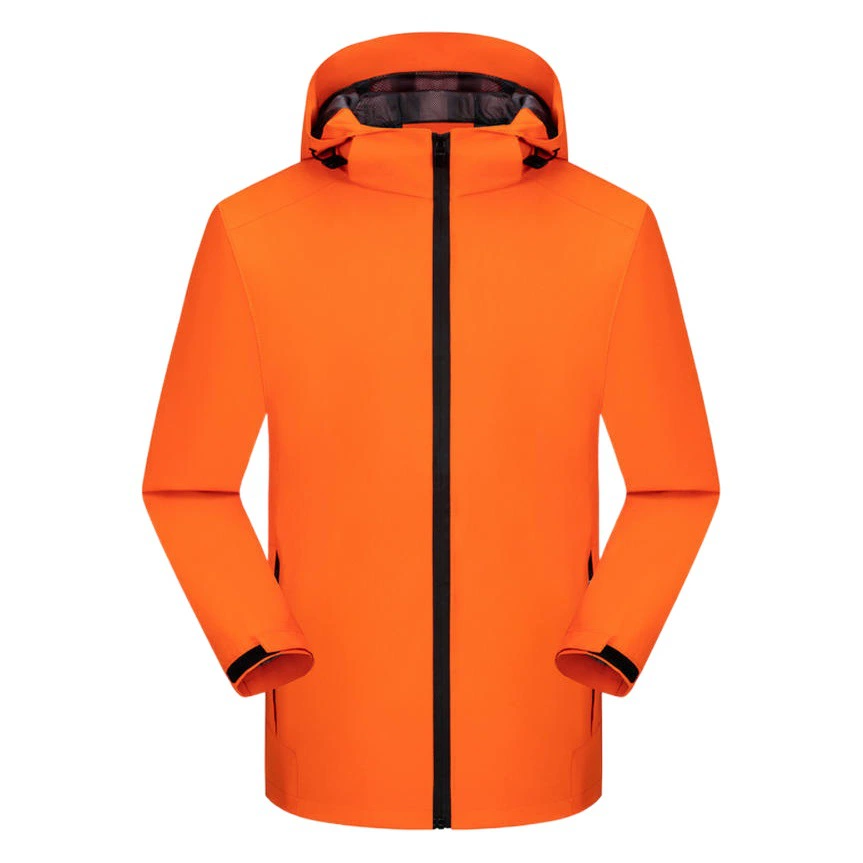 Осенние и зимние тонкие куртки для мужчин и женщин, куртки на заказ, однотонные пальто с нанесенным логотипом, рабочая одежда, черная ветровка.