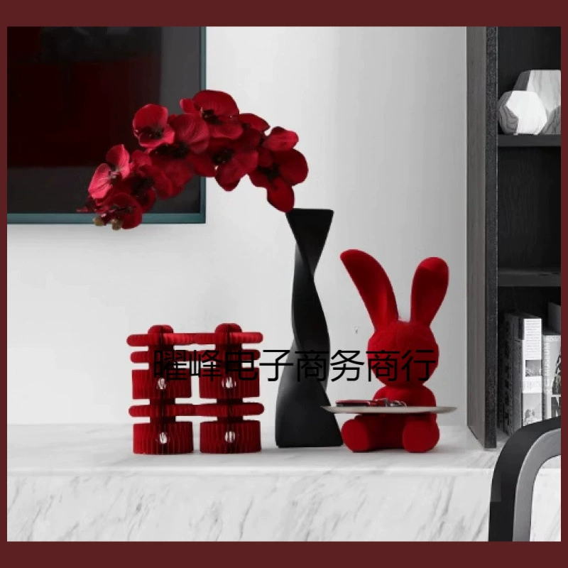 Обручальное свадебное украшение, искусственная ваза для цветов, украшения, праздничный букет, цветочная композиция, ТВ-шкаф, искусственный цветок, украшения для свадебной комнаты