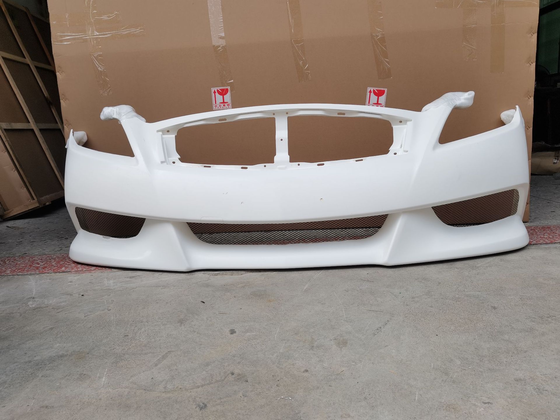 Suitable for Infiniti G37 Modified Front Bumper G37 Large Surround Front Bumper Handmade Resin Carbon Fiber