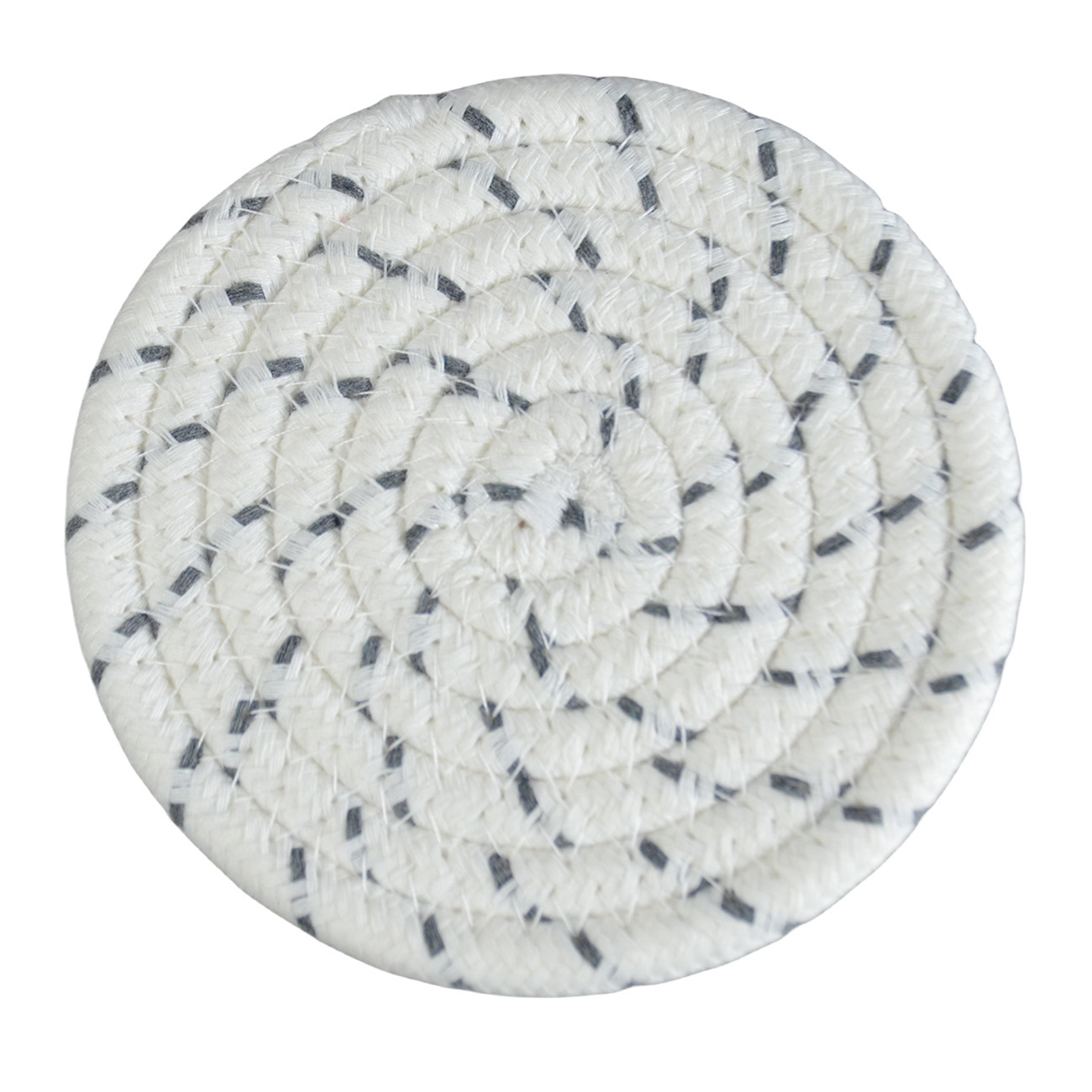 Mantel de Lino y Algodón Tejido, Aislante, Estilo Japonés, Antideslizante, para Platos, Tazones, Estilo Nórdico