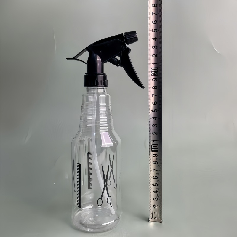 Botella de aerosol de pistola cuadrada al por mayor barbería tijeras de plástico barbería tijeras de riego jardinería botella de aerosol