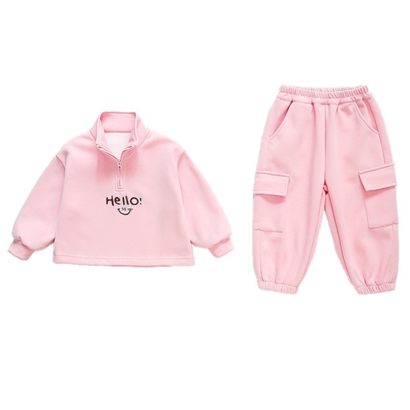 儿童服装工装套装2025新款女童超好看秋季小女孩宝宝潮酷休闲衣服|undefined