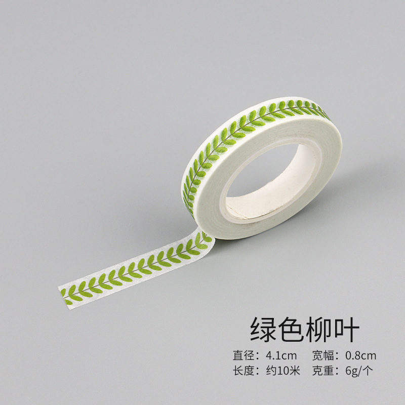 10 m Tamaño pequeño 15 pintado a mano cinta de papel creativo línea split línea pegatinas mano cuenta diario cinta decorativa pegatinas