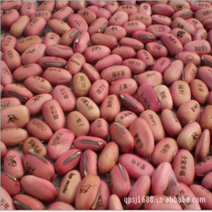 Red magic beans wholesale grass dolls kindergarten students creative gifts all kinds of words can be micro landscape beans red beans