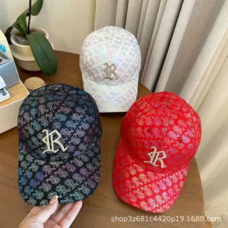 休闲时尚高档刺绣棒球帽修饰脸型百搭硬顶运动男女帽遮阳鸭舌帽