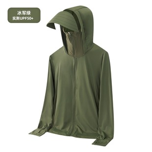 BANANAUNDER same style sunscreen clothing men's and women's big hat brim UV protection UPF50 sunscreen clothing women's summer outdoor fishing clothing