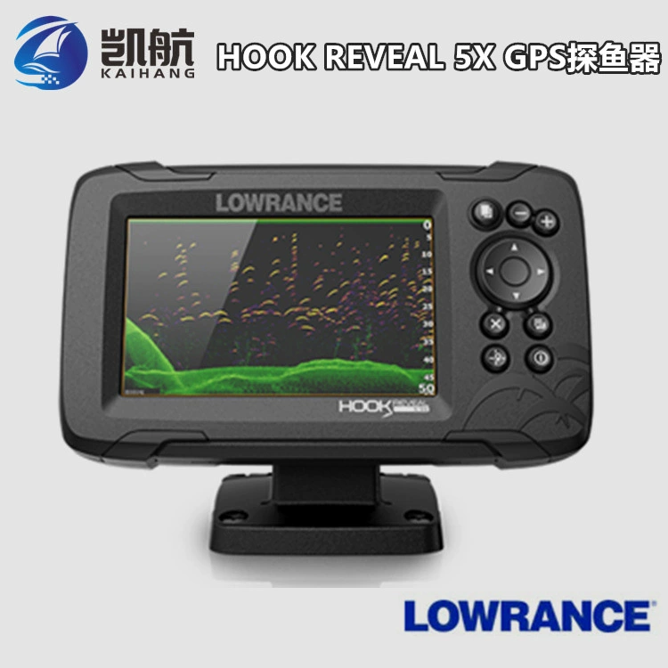 Эхолот Lawrence Hook Reveal серии 5X/7X с датчиком GPS три в одном