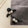 Retro atmospheric hairgrip from pearl, small crab pin, bangs, shark, French retro style, light luxury style