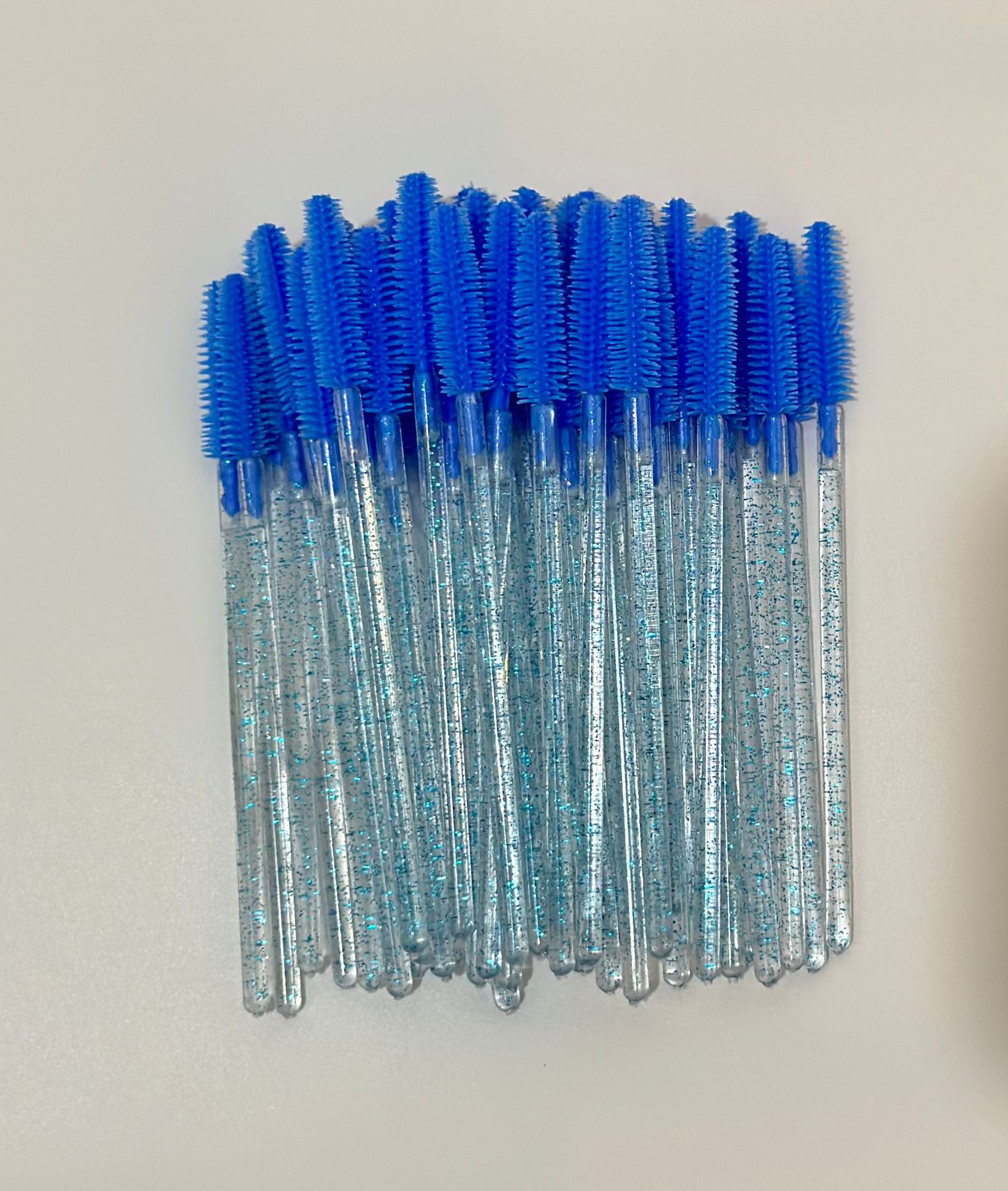 Transfronterizo mayorista cepillo de pestañas de silicona barra de cristal belleza herramientas de belleza de pestañas de silicona cabeza cepillo de maquillaje de pestañas