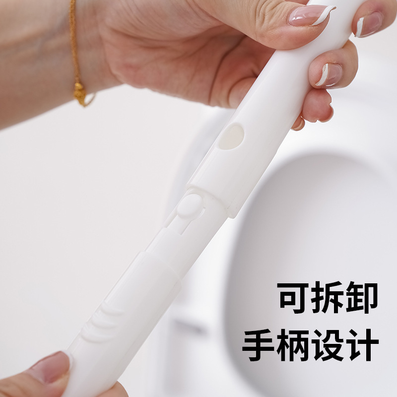 クロスボーダー台形洗浄ブラシ床タイルバスブラシはスポンジヘッドの長い柄を交換して、手持ちの便利な洗浄ブラシを持っています。|undefined