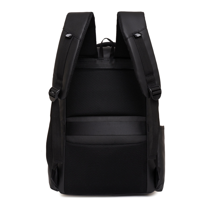商务休闲双肩包男款大容量防泼水背包双肩包短途旅行出差包电脑包