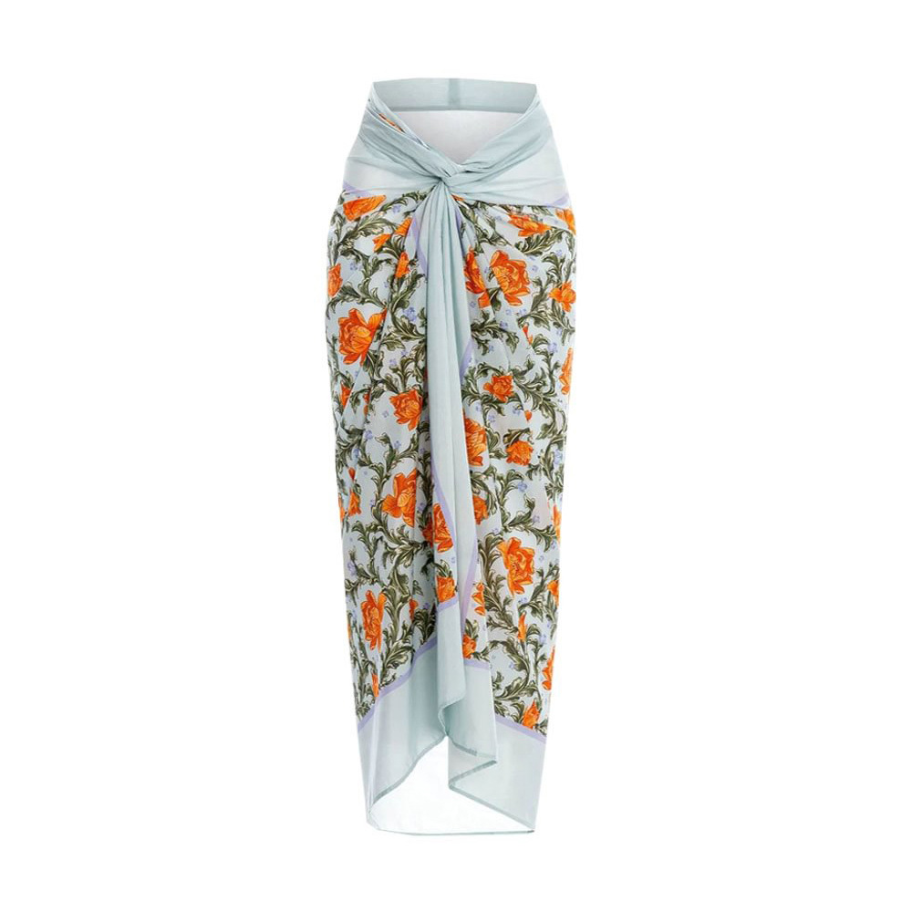 Solid Color, Flower Pattern Women's Sexy Solid Color Flower Printing One Piece