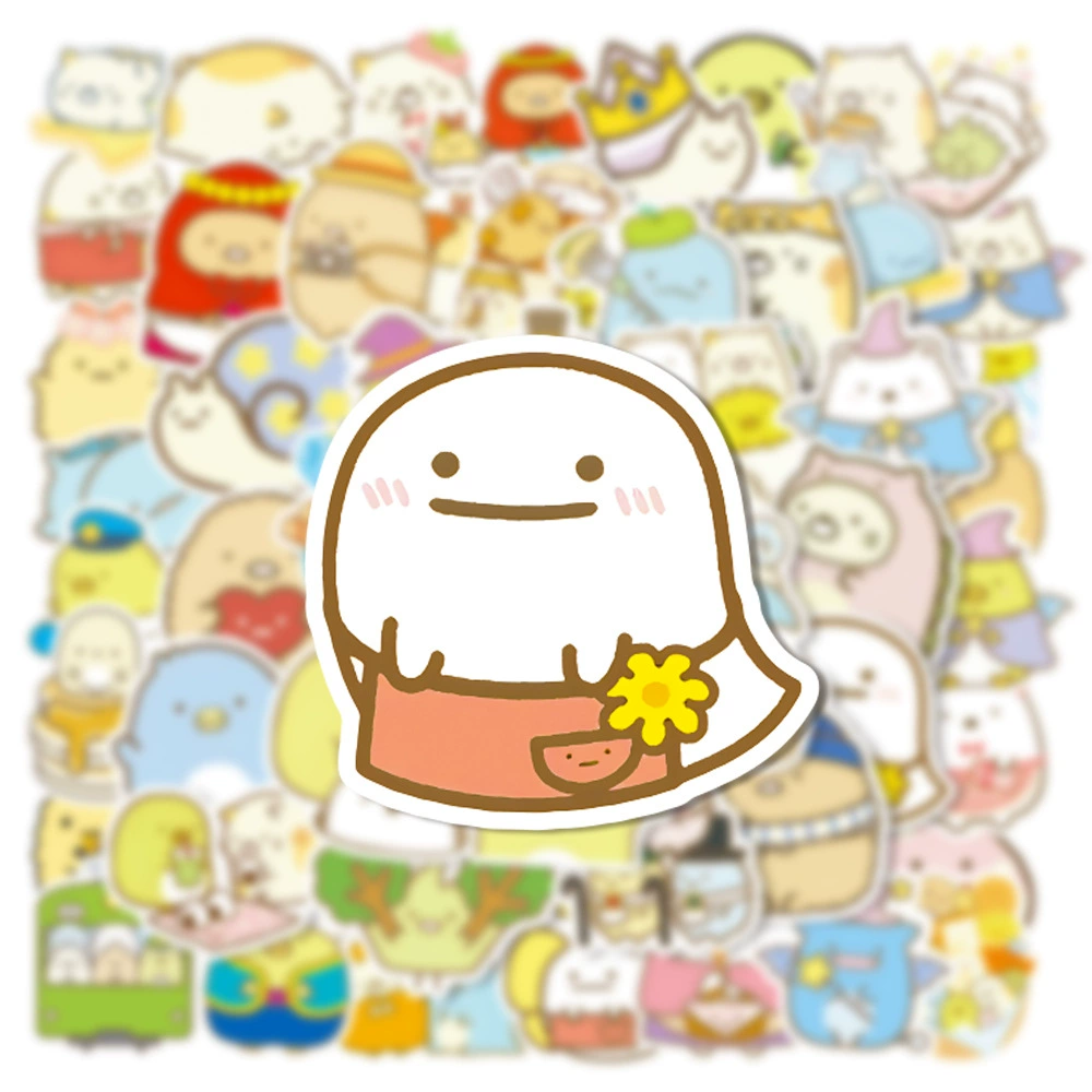 50 Sumikko Gurashi уголок биотроллер коробка, чехол для телефона, водонепроницаемый стакан, набор наклеек для DIY