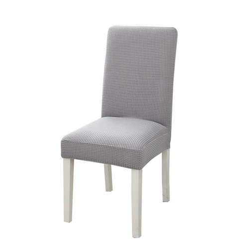 Thickened one-piece elastic chair cover corn kernel pineapple grid home dining chair cover stool cover hotel restaurant chair cover