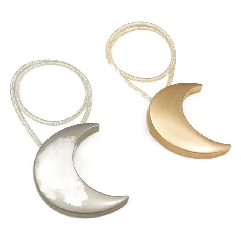 Производители оптом Европейская металлическая занавеска магнитная пряжка ремень пряжка для штор Творческий Бесплатный удар лунный занавес кружево