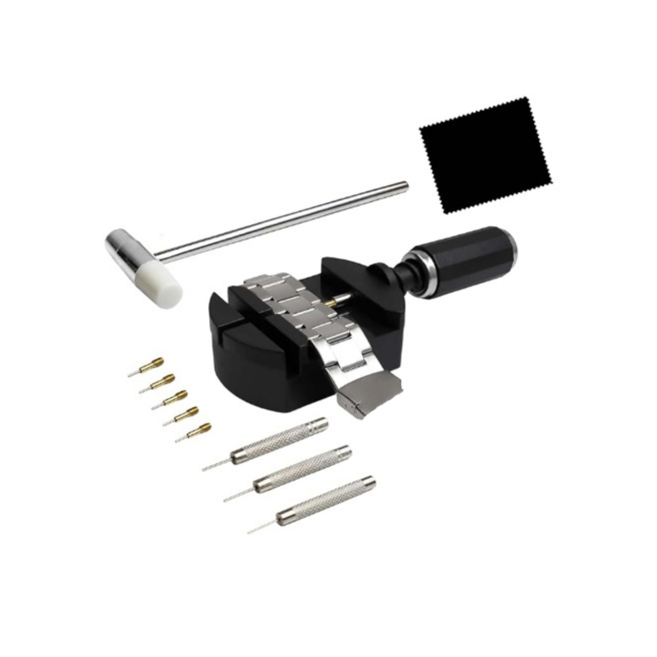 手表链接拆卸套装表带更换工具调整表带手表销更换,手表锤,弹簧杆