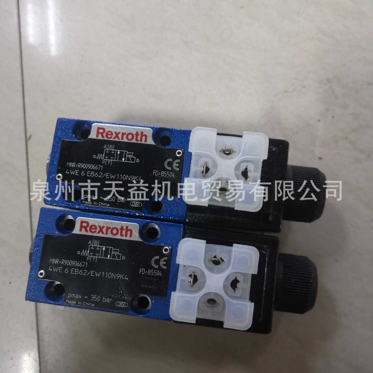 4WE6EB62 EW110N9K4-天益机电供应液压气动其他液压元件