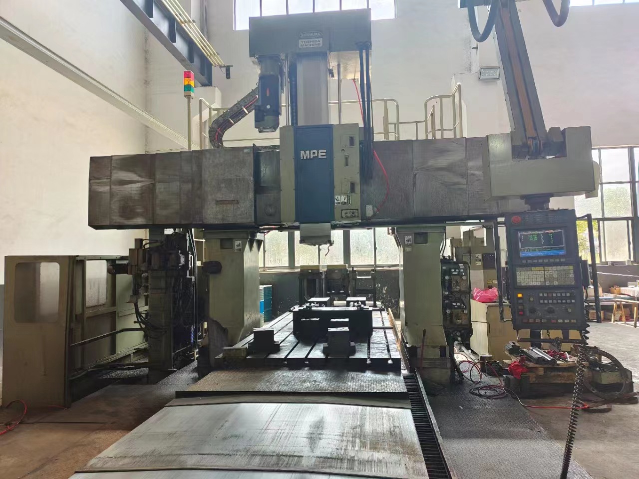 转让二手东芝4米龙门加工中心二手1.8米数控龙门