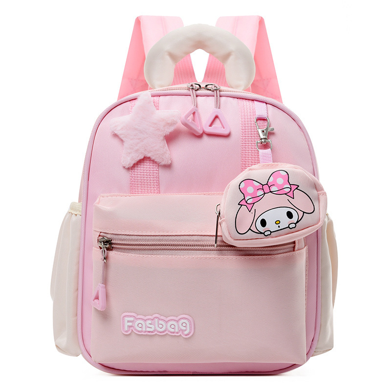 Mochila escolar para niños de dibujos animados Kulomi, mochila de viaje para niños de jardín de infantes, mochila para niñas lindas de 3-6 años