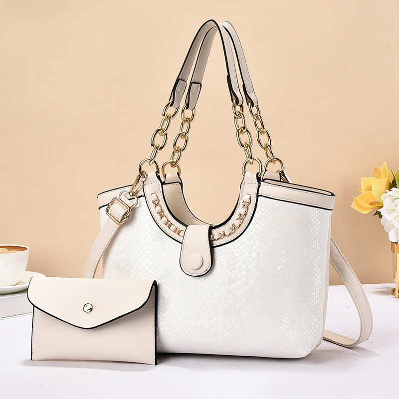 Bolso de dos piezas de verano 2025, nuevo bolso de moda, bolso de hombro casual de moda Handbag