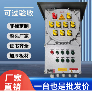 304 stainless steel explosion-proof distribution box control button wiring maintenance lighting switch latch touch screen instrument box