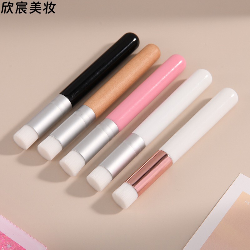 Micron Wooden Handle Nasal Cleansing Brush for Blackheads, Pore Cleansing, and Acne Removal on Both Sides of the Nose, Soft Bristle Manual Cleaning Brush, Makeup Brush Micron Wooden Handle Nasal Cleansing Brush for Blackheads, Pore Cleansing, and Acne Removal on Both Sides of the Nose, Soft Bristle Manual Cleaning Brush, Makeup Brush