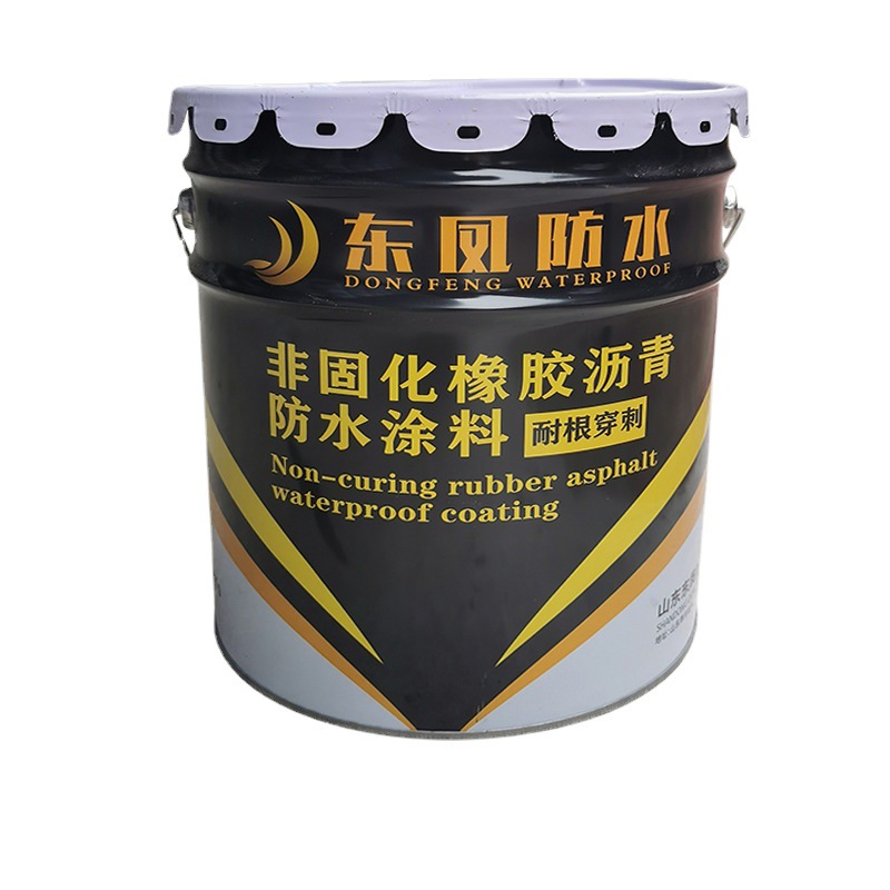 批发非固化橡胶沥青防水涂料 防水卷材粘接涂料 橡胶沥青补漏涂料