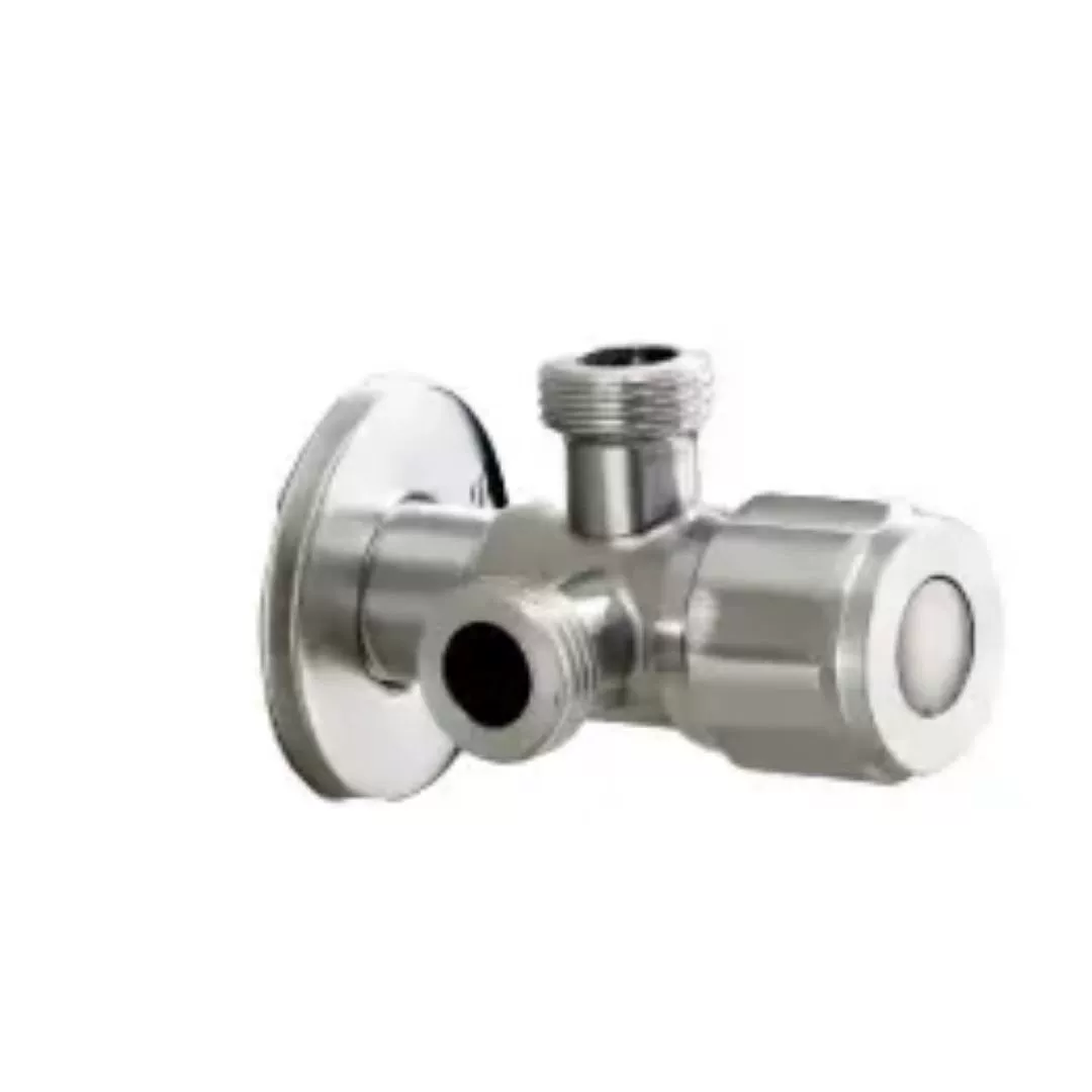 Угловой клапан 90 градусов, треугольный клапан из нержавеющей стали, одинарный двухходовой запорный клапан, трехходовой угловой клапан, клапан в форме восьмерки, смеситель, клапан для унитаза