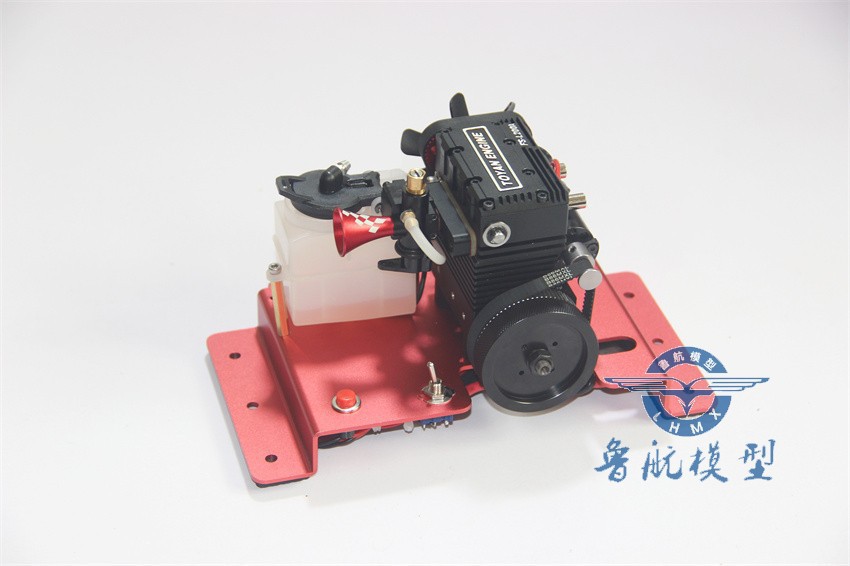 迷你双缸甲醇拓阳TOYAN FS-L200 发动机模型裸机带风扇可启动配件