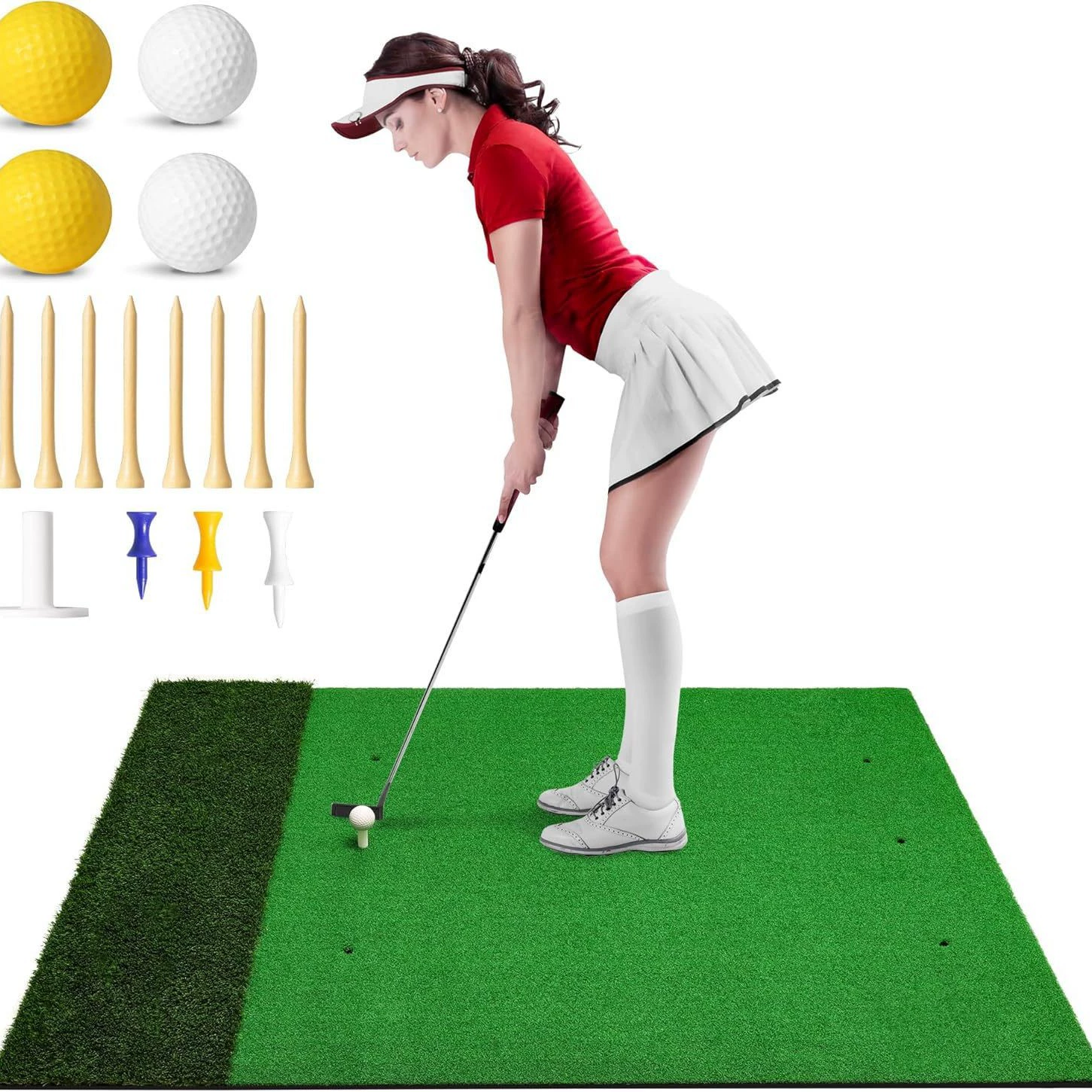 Трансграничные горячие продажи гольф-коврик для гольфа высокой плотности