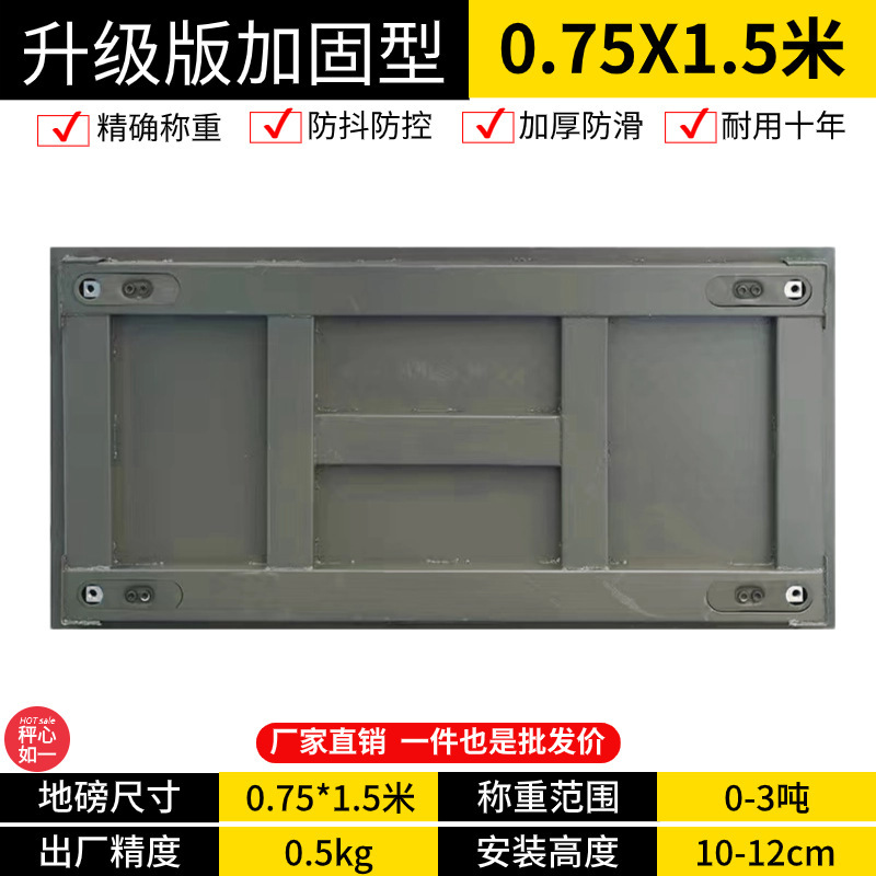 유선모델 [축산물 흔들림 방지 + 원격 조작 불가 + 하단 빔 강화] -0.75* 1.5m (0-3톤)