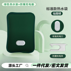 工厂批发暖水袋国标数显暖宝宝女生暖腰宿舍冬季暖被窝充电热水袋